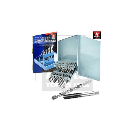 18pc Tap & Drill Bit (00918)