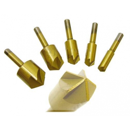 5 Piece Titanium Countersink Set (25410)