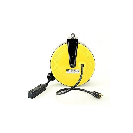 Bayco SL800 Professional Retractable Reel with 30-Foot Triple Tap (sl-800-2)