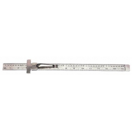 RULER 6 INCH MM AND SAE 1/8 INCH INCREMENTS (75997)