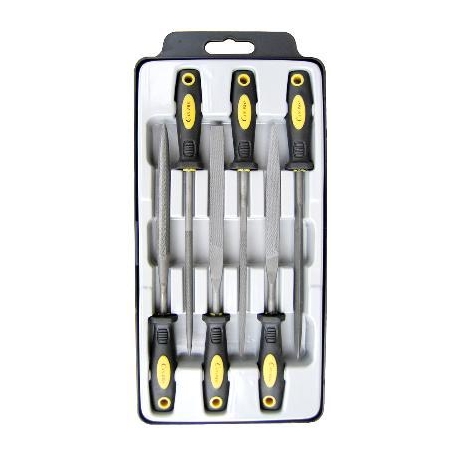 Needle File Set 6pcs 5mm x 190mm (25409)