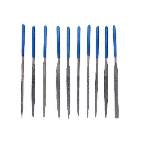 File needle set 10pcs 3mmX180mm (25209)