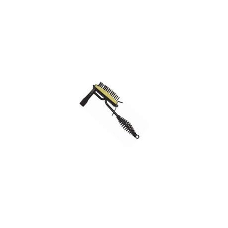 Welding / chipping hammer with side brush (2098)