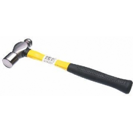 Ball pein hammer w/ fiberglass handle 24 oz (35016)