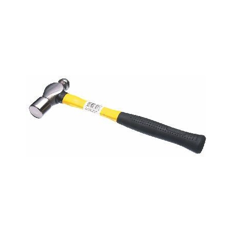 Ball pein hammer w/ fiberglass handle 24 oz (35016)
