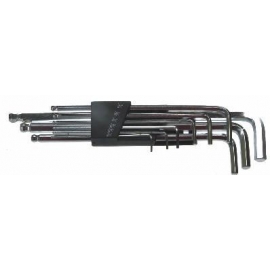 Long Hex Key set 9pc sae Ball head (82628)