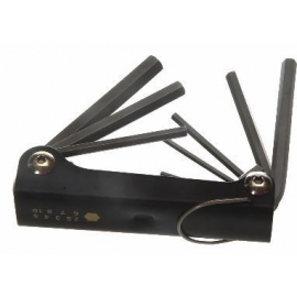Hex Key set 8pc sae Pocket retractable style (82118)