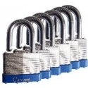 Locks 6 pcs KEY ALIKE H/ duty 50mm (45349)