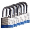 Locks 6 pcs KEY ALIKE H/ duty 50mm (45349)