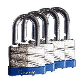 Locks 4 pcs KEY ALIKE H/ duty 50mm (45347)