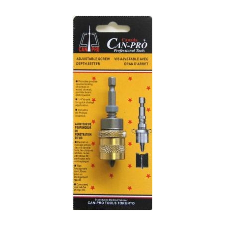 ADJUSTABLE SCREW DEPTH SETTER (FOR GYPROC WALLS) (09514)