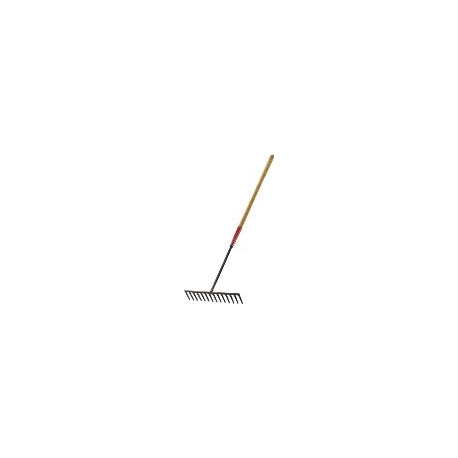 130527- FORGED 14T ASPHALT/TAR RAKE, 8 INCH STEEL FERRULE W/CAP, 54