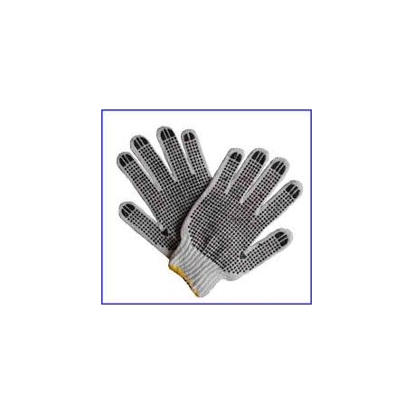 Cotton gloves dotted Small (45313)