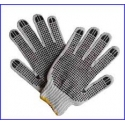 Cotton gloves dotted Small (45313)