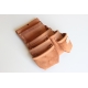 Leather Tool Pouch Industrial 6 pocket (P407)
