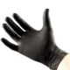 Black Nitrile Gloves Powder Free 8mm Thick 50pc (105548)