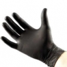 Large Black Nitrile Gloves Powder Free 5mm Thick 100pc (t9559L)