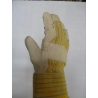 Split leather glove yellow Industrial (pack of 12) (glovhd)