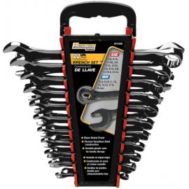 22pc Black Nickel Wrench Set (w1090)