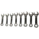 10 pc SAE stubby wrench set (82248)