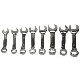 10 pc SAE stubby wrench set (82248)