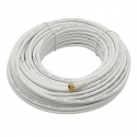 RG6 50 ft WHITE COAXIAL CABLE (swv2176w)