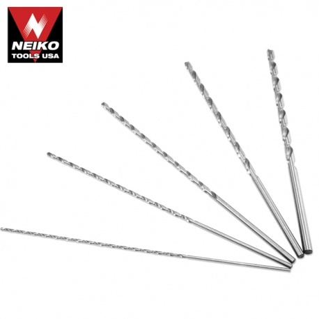 5pc Extra Long 12" Drill Bit Set (10047a)