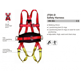 Full Body Safety Harness CSA approved (105715) - CENTRE OUTILS PLUS