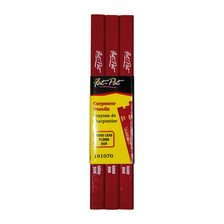 Pencil Carpenter Hard Lead 144pc (191070)