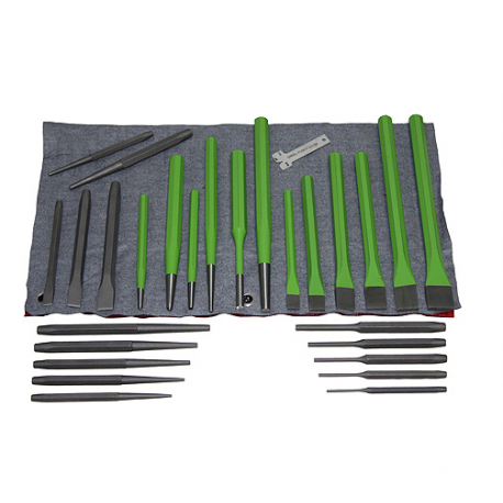 28 PC PUNCH & CHISEL SET (61142)