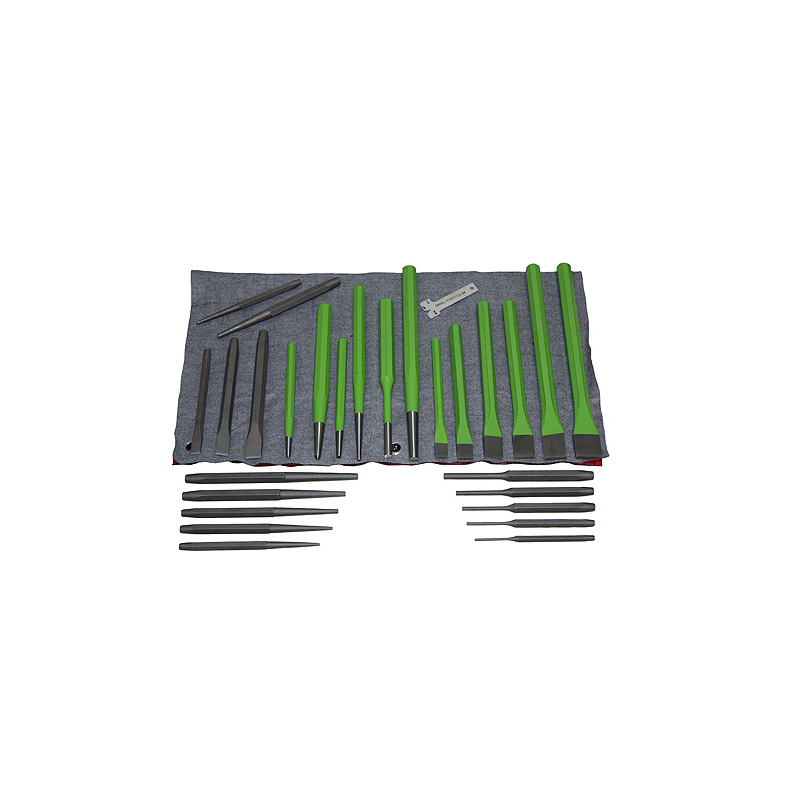 Lot De 15 Poinçons Et Ciseaux à Froid Snap-on – Mix, Acier Forgé USA, Bon état
