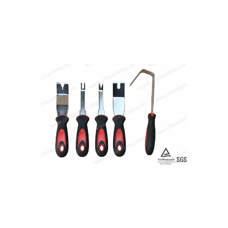 5pc Door Panel and Trim Clip Removal Tool Set (bt01290)