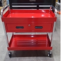 Coffre/table de service de grande capacité de 350 lb avec chariot à outils avec tiroir de rangement (tc120)