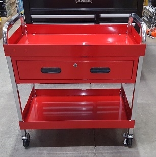 Service cart deals with drawer