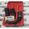 6pc socket set HEX and 12 point bt303236