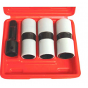 Astro Tools 4pc. 1/2" Drive Thin Wall Flip Impact Socket Set with Protective Sleeve 78803