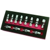 Astro Tools 12pc. 1/4" Drive Flex Socket Set - 6 Point - Metric 7412