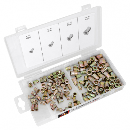 Ensemble de rivets filetés 120pc w5251