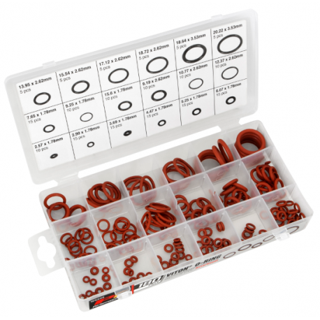 180pc Viton O-Ring Assortment w5239