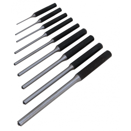 9pc Roll Pin Punch Set w7559