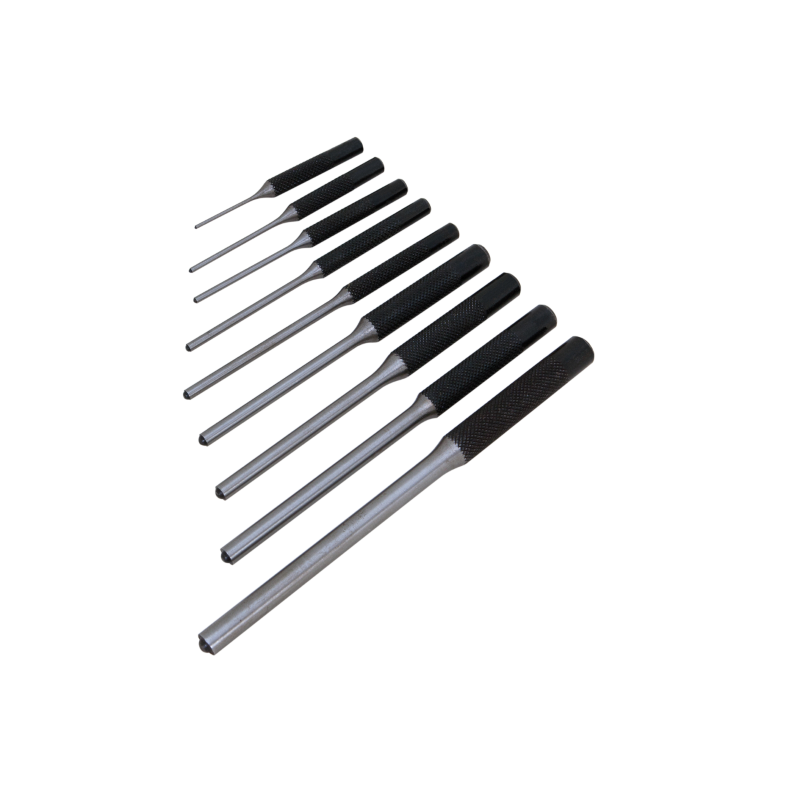 9pc Roll Pin Punch Set w7559 CENTRE OUTILS PLUS