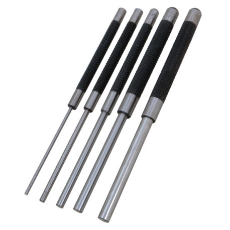 5pc 8" Long Pin Punch Set w758 5pc 8" Long Pin Punch Set w758