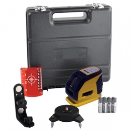 Self-Leveling Red Cross-Line Laser Level Kit FUTTURA (CL1H1V-R)