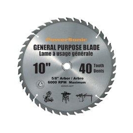 10 inch wood blade x 40 teeth