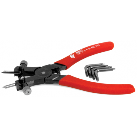 Performance tool snap ring outlet pliers