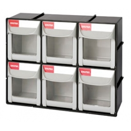 LDS Industries 1010018 Bins Flipout 6 Copmpartment