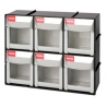 LDS Industries 1010018 Bins Flipout 6 Copmpartment