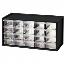 Cabinet de pièces en plastique de 20 tiroirs LDS1010034