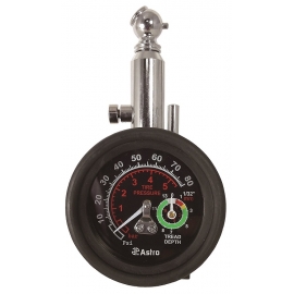 3085 - 2 in 1 tire pressure and depth gauge