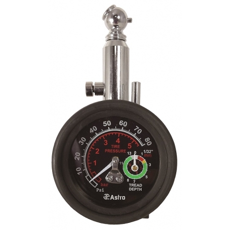 3085 - 2 in 1 tire pressure and depth gauge